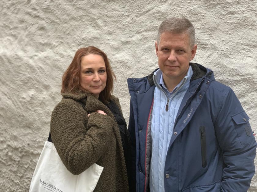 Susanne Eliassen og Curt A. Lier (Foto: Ole-Martin Gangnes)